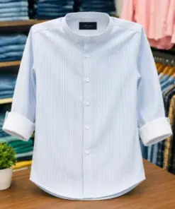 Men’s Premium Striped Casual Shirt | Classic Vertical Stripe Full Sleeve Shirt | Smart Casual Fashion Wear