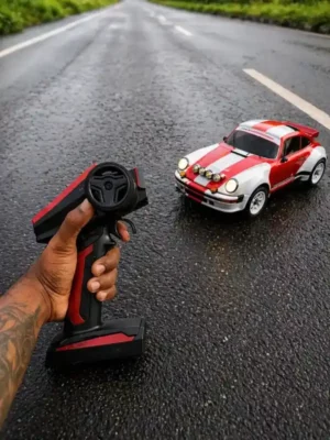 Premium Rally Style Remote Control Car – Red Speed Edition